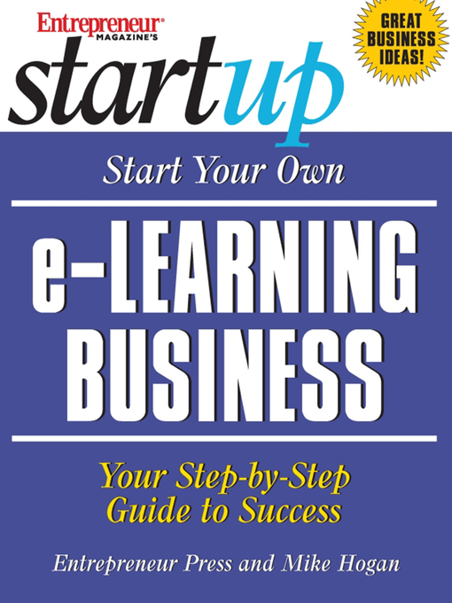 Title details for Start Your Own e-Learning Business by Entrepreneur Press - Available